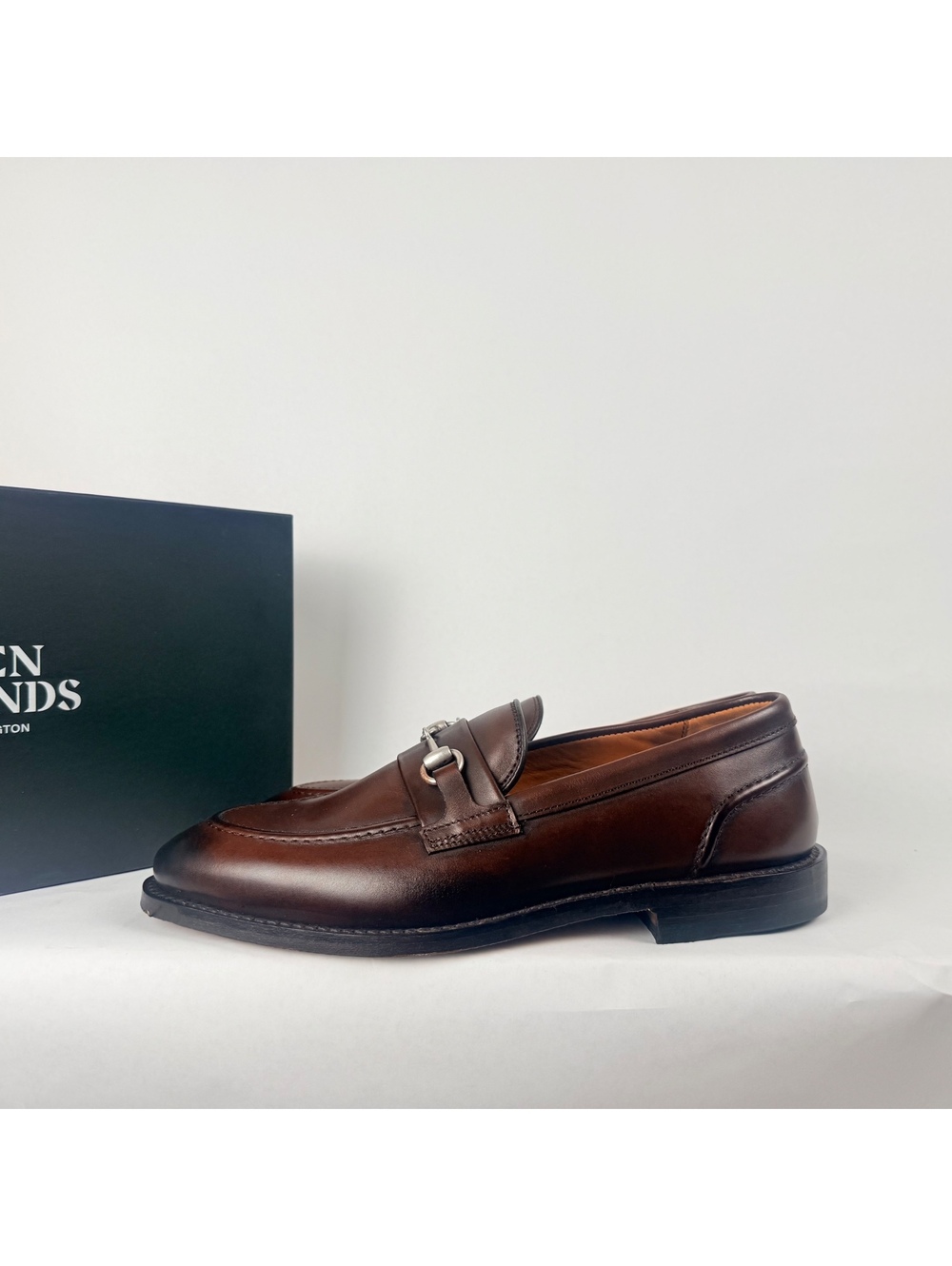 Allen Edmonds Randolph Bit Loafers Espresso Leather Men's 9D Horsebit with Box - Picture 14 of 14